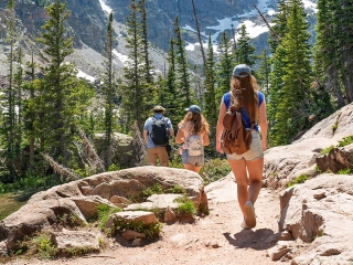 Hiking the many wilderness paths near Camber
